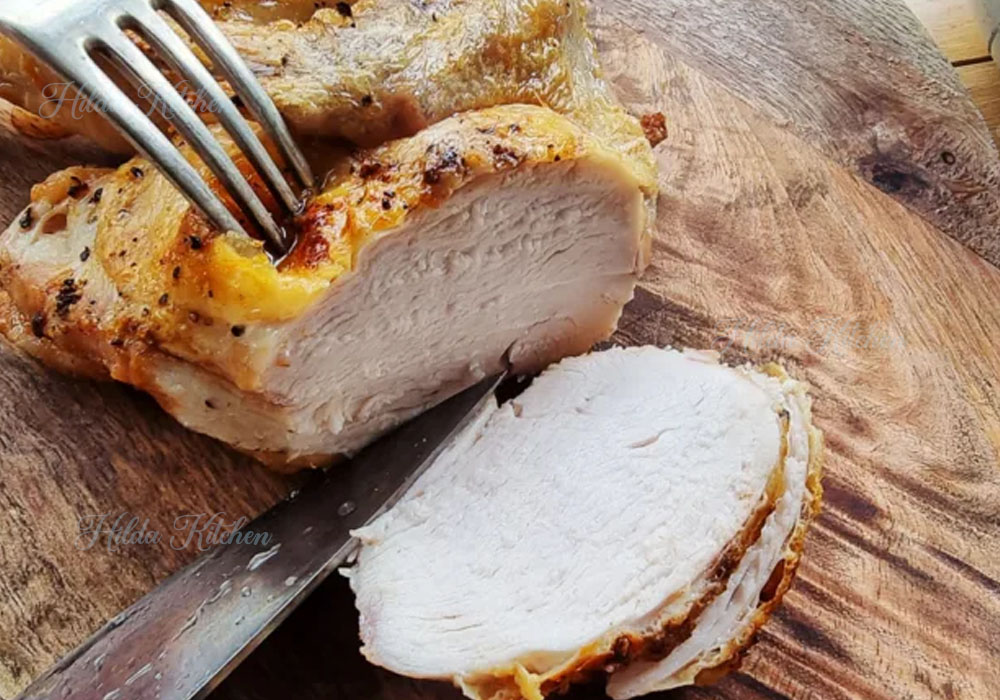 Air Fryer Half Chicken