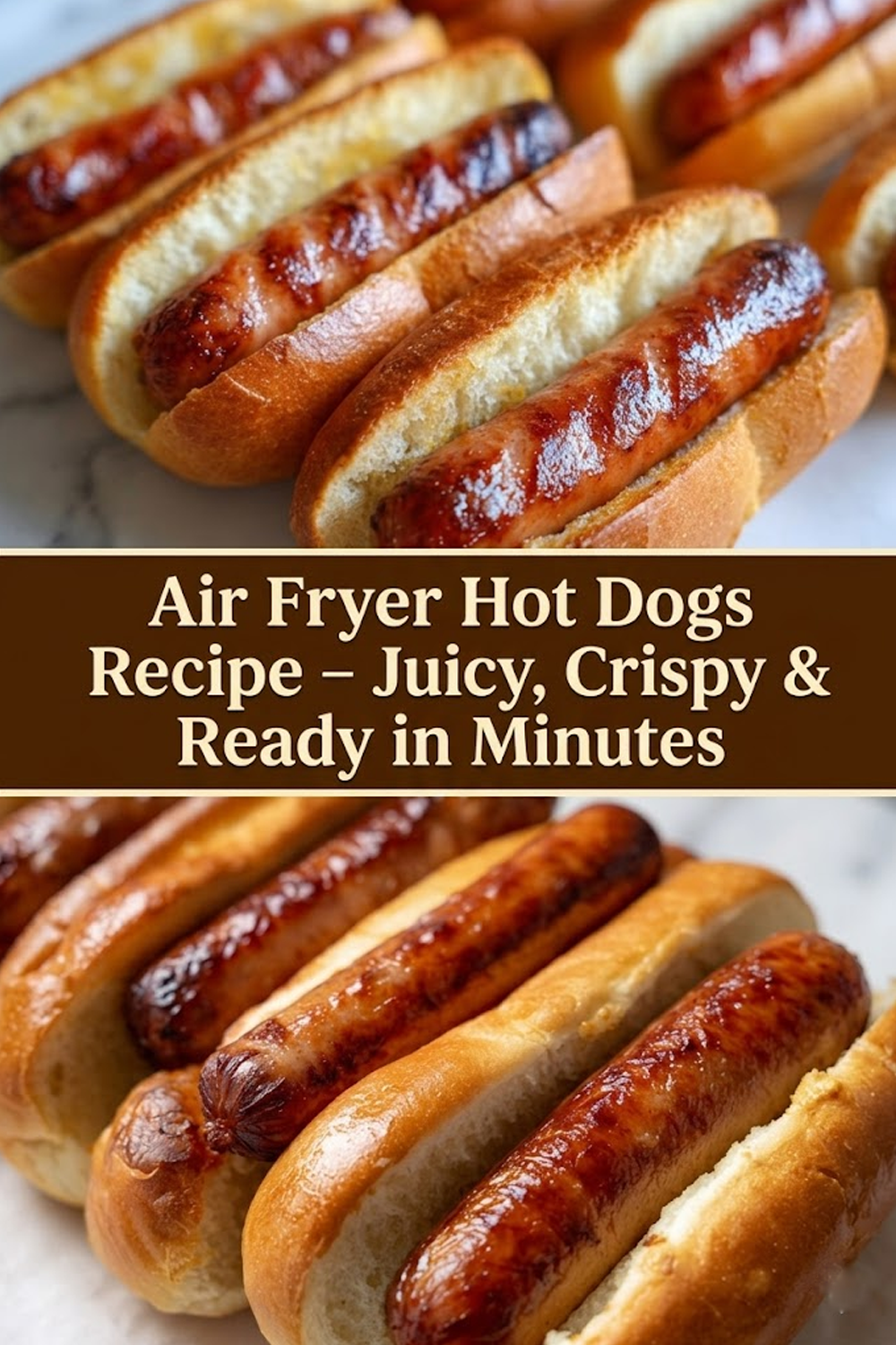 Air Fryer Hot Dogs Recipe