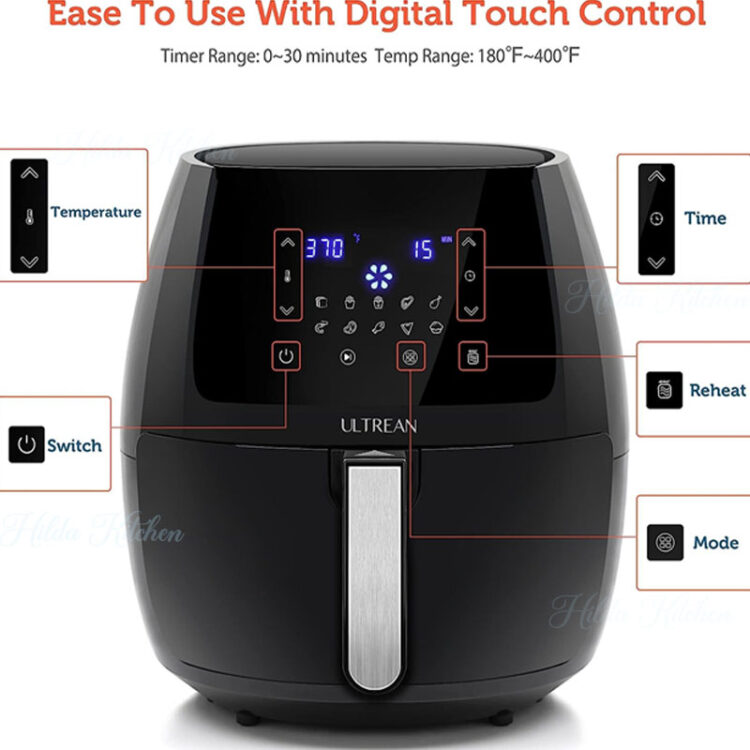 Ultrean Air Fryer Hilda Kitchen